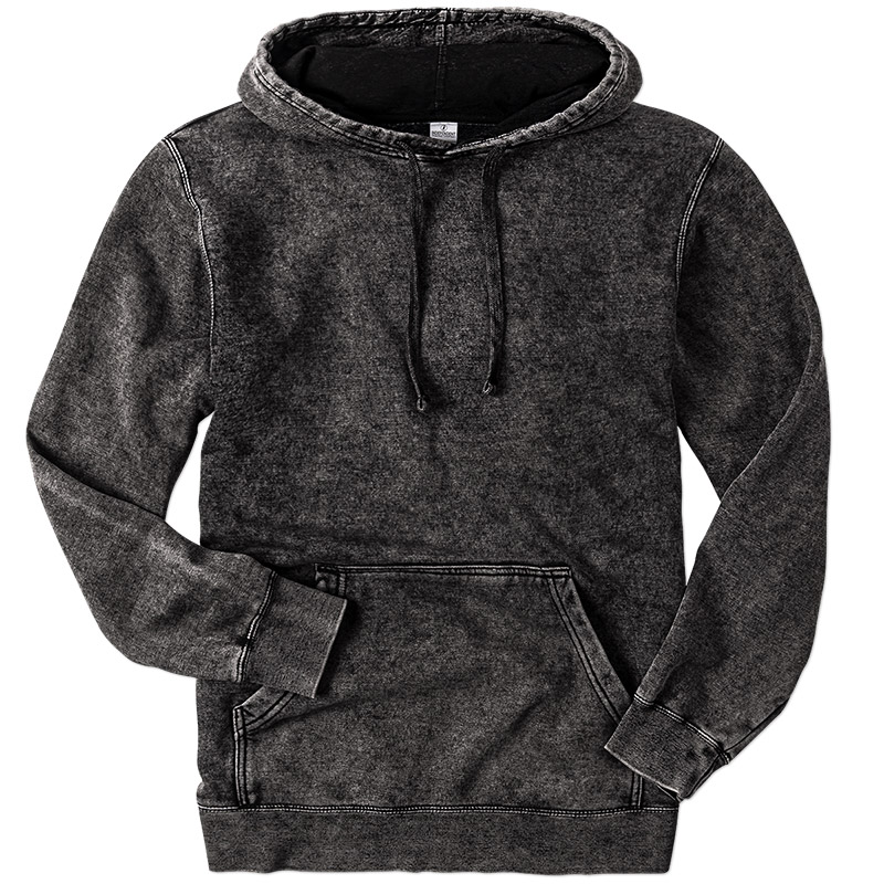 Mineral Wash Hooded Pullover