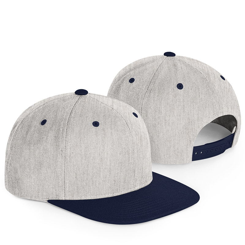 Flat Bill Snapback Cap